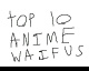 TOP 10 ANIME WAIFUS by NoobaDooba (Flipnote thumbnail)