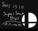 Sans is in SSBU! by BluePanda (Flipnote thumbnail)