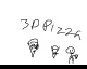 3D Pizza by BluePanda (Flipnote thumbnail)
