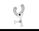 Jumpy monster by ArMM8991 (Flipnote thumbnail)
