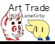 Art trade  by Lame Kirby (Flipnote thumbnail)